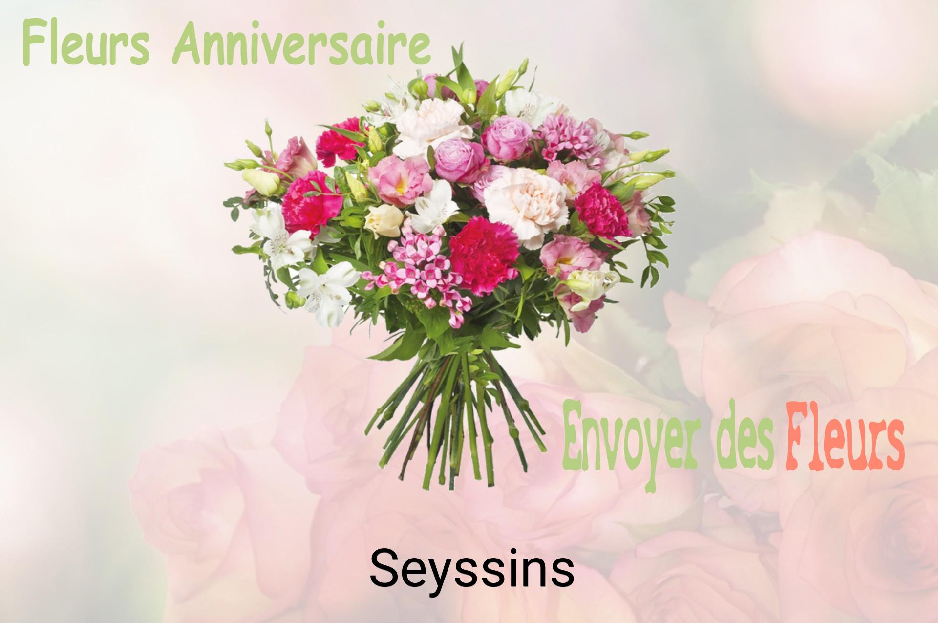Bouquet de fleurs d’anniversaire livré à Seyssins